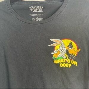Looney Tunes Shirt Mens Medium What's Up Doc Classic Cartoon Nostalgia Jokes